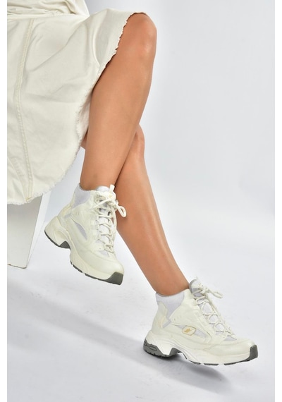 Fox Shoes V312415009 Beyaz Bilekli Spor Ayakkabı Sneakers Beyaz