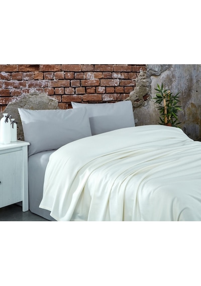 Komfort Home Çift Kişilik Ranforce %100 Pamuk Pike / Krem