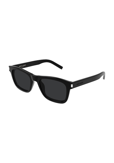 Saint Laurent Sl 819 001 52 Unisex Kare Siyah Kemik Güneş Gözlüğü Siyah