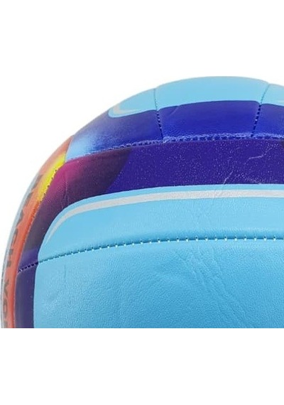 Voleybol Topu Desenli 280 Gr - Vb-810-mavi Turuncu