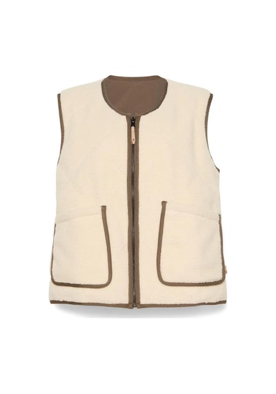 Timberland Sherpa Fleece Vest Kadın Polar Yelek Tb0a5n2xefl1 Angora