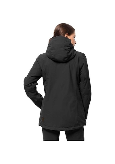 Jack Wolfskin Norrland 3in1 Kadın Outdoor Montu  Siyah