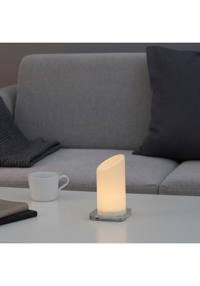 Ikea Adellövskog Led Mum Seti 8 X 16 Cm Beyaz