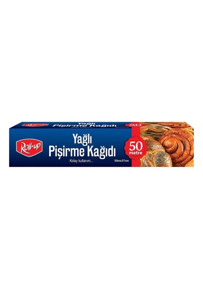 Roll Up Pişirme Kağıdı Yağlı 37cm X 50m 1 Adet
