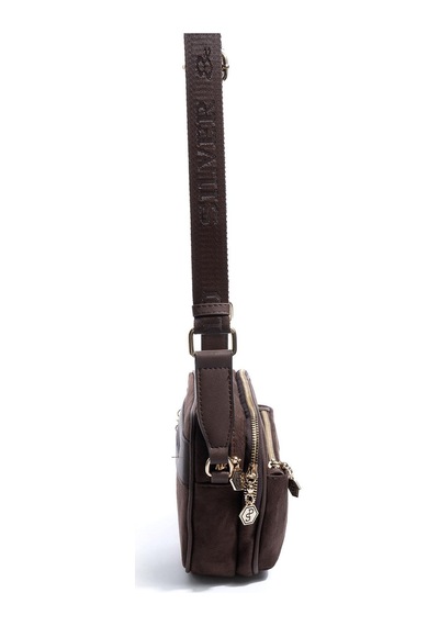 Silver Polo Sp1162 Kadın Çapraz Çanta Süet Kahve-kahve