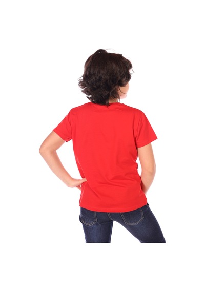 Toontoy Kids Toontoy Erkek Çocuk Kafes Baskılı Tişört Kırmızı