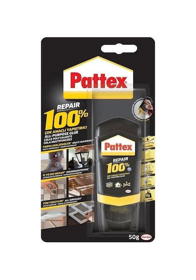 Pattex Çok Amaçlı Yapıştırıcı Repair% 100 50 Gr 2393842 Genel