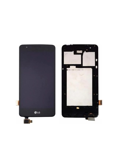 LG Uyumlu K8 2017 (X240Y) Lcd Ekran + Dokunmatik Çıtalı