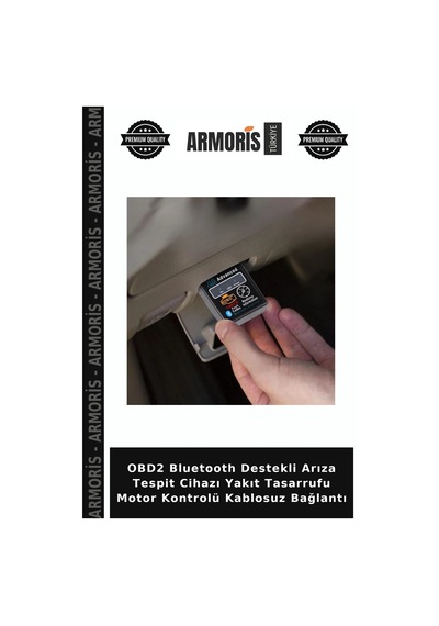 Obd2 Bluetooth Destekli Arıza Tespit Cihazı Yakıt Tasarrufu Motor Kontrolü Kablosuz Bağlantı