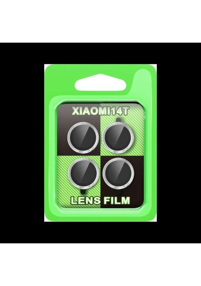 Mi 14t Raze Metal Kamera Lens - Gümüş Diğer
