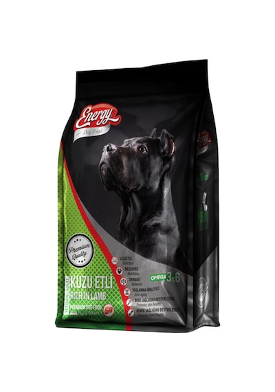 Energy Kuzu Etli Yetişkin Köpek Maması 2 x 1 KG