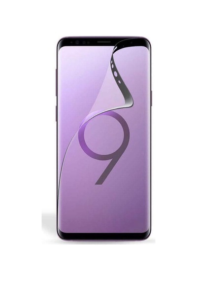 Samsung Galaxy Uyumlu  S9 Plus Esnek Polymer Nano Tam Kaplayan Full Ekran Koruyucu