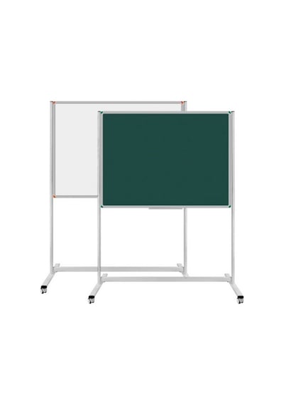 Panda Sabit Tekerlekli Ayaklı Yazı Tahtası Pan 244 Beyaz 120x240