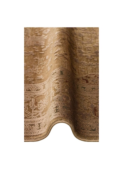 Eko Halı Babıl Bbl 02 Bronze Yumuşak Dokulu Vintage Esintilere Sahip Over-dyed Sık Dokuma Salon Halısı