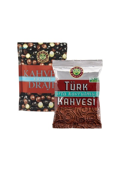 Kahve Dünyası Kahveli Draje 60 G + Orta Kavrulmuş Türk Kahvesi 100 G