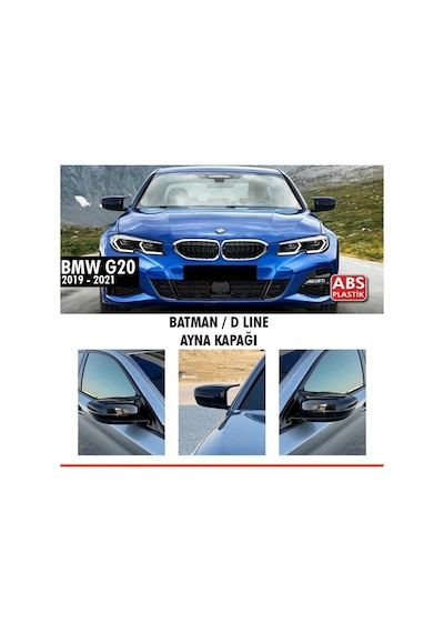 Bmw G20 3 Serisi 2018 - 2020 Yarasa Ayna Kapağı (pb - ithal)