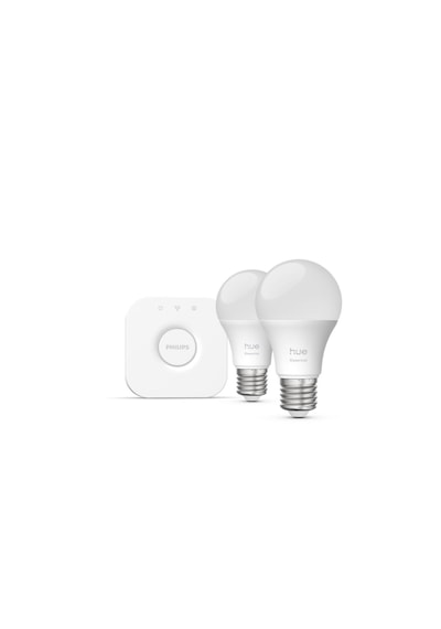 Philips Hue Essential 2'li E27 Ampul Başlangıç Seti 806 Lumen Beyaz - RGB