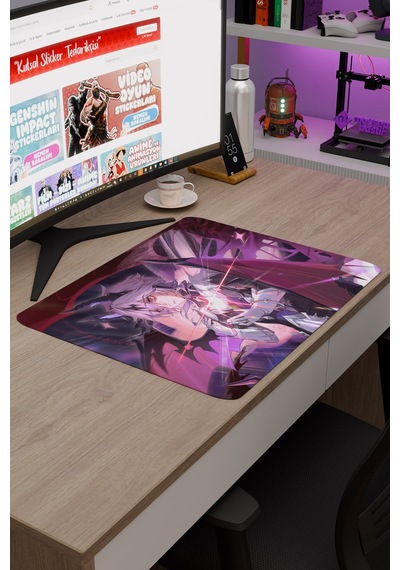 Durin Genshin Impact Anime Oyuncu V2 - 48x40 Xl Gaming Mouse Pad Fare Altlığı