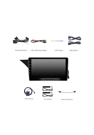 Mercedes Glk Serisi Ntg5.0 2008-2012 Multimedya Navigasyon Usb Kamera Carplayer