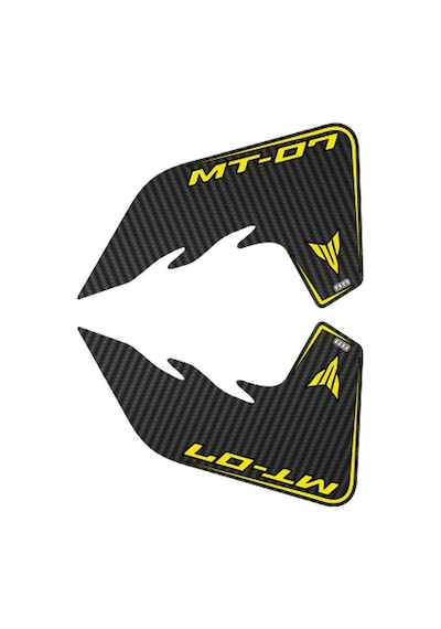 Yamaha Mt07 2018 - 2020 Uyumlu Yan Pad 001 Çok Renkli