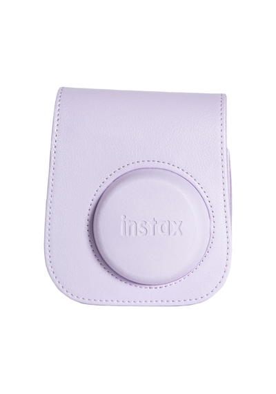 Fujifilm Instax Mini 12 Fotoğraf Makinesi + Çerçeve + Deri Kılıf Lila