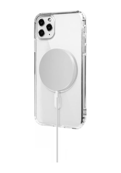Apple Uyumlu iPhone 14 Pro Max Kilif Magsafe Destekli Seffaf Silikon Kapak 558843819