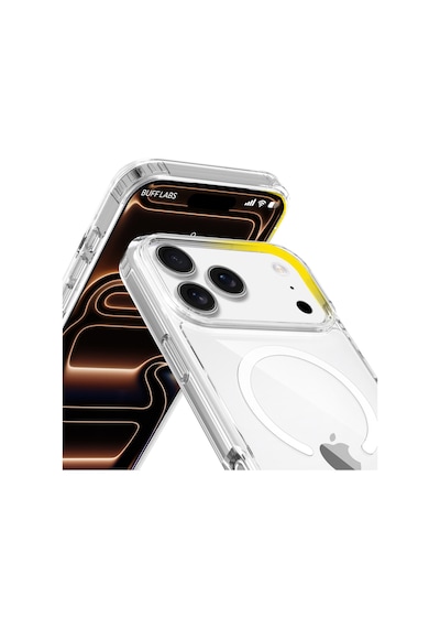 Buff Apple iPhone Uyumlu 18 Pro Max/17 Pro Max Magsafe Air Hybrid Kılıf Şeffaf