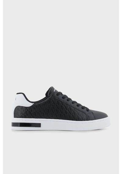 Armani Exchange Erkek Ayakkabı Xm000140 Af11916 Mc011 Siyah-beyaz SİYAH-BEYAZ