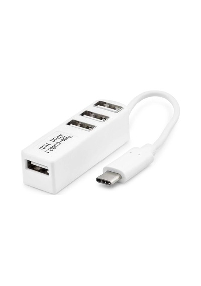 Type-c Hub 4 Usb Beyaz Telefon Uyumlu Hdx7015