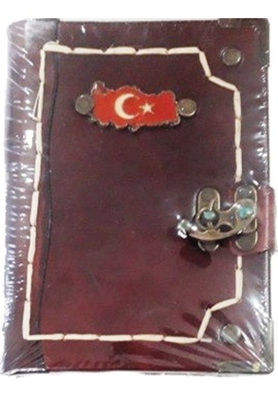El Yapımı Deri Defter 12 17 150 Yaprak N11.1132