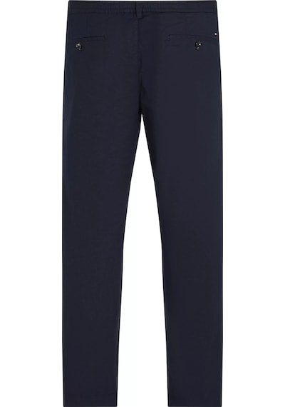 Tommy Hilfiger Erkek Th Denton Papertouch Pamuklu Pantolon - Lacivert Desert Sky