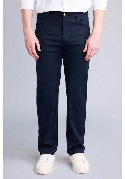 Defacto Dört Yöne Esneyen Pantolon G7230ax26smnv106 Lacivert-nv106