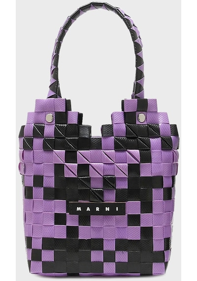 Marni Çocuk Çanta M00637 0m602 Lila-siyah