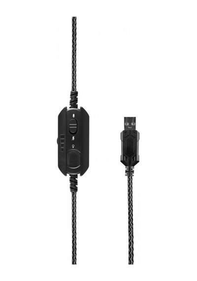 RAMPAGE RM-K20 AMAZE Siyah USB 7.1 Noice Can  elling Mic RGB Ledl