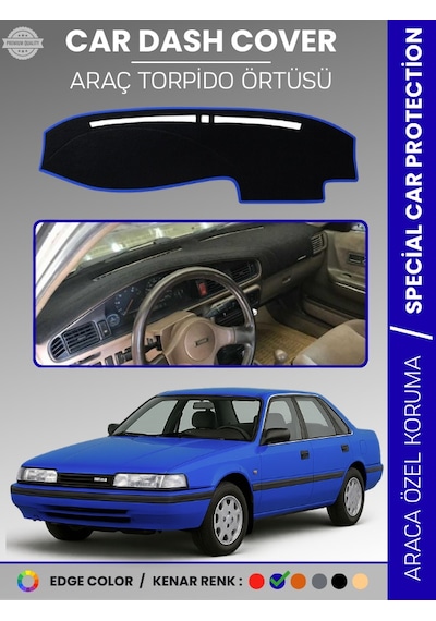 Mazda 626 1987-1991 Torpido Örtüsü Ön Panel Halısı Torpido Koruma Özel Kesim Kaymaz Hızlı Montaj - 949 Stiloto