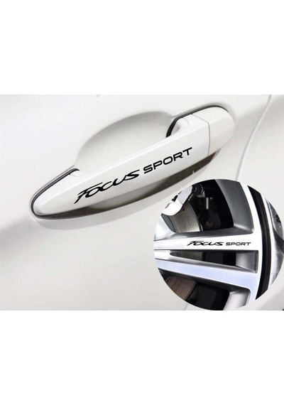 Oto Sticker Ford Focus Kapı Kolu Ve Jant Sticker Seti 8 Adet (475597539)