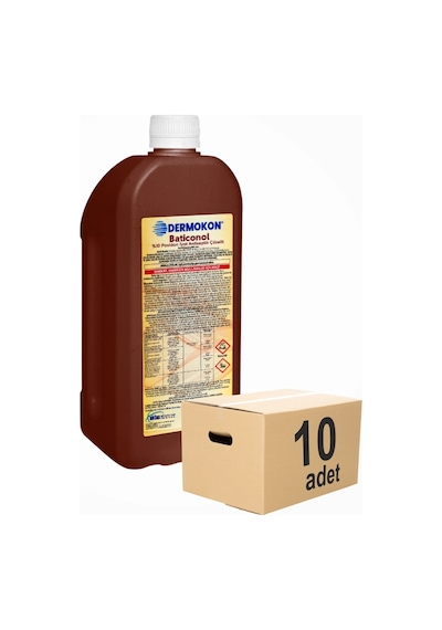 Dermokon Batikon Antiseptik Çözelti 1000ml - 10 Adet