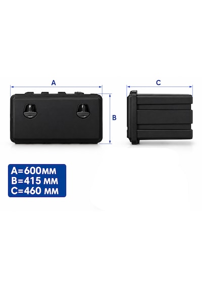 60cm Plastik Takım Dolabı 60x41x46 Dorse-pick Up-off Road-karavan-römork