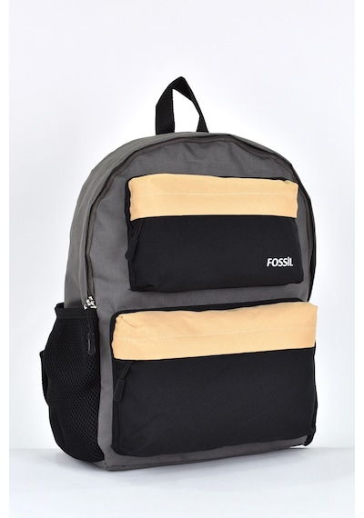 Fossil Unisex Çok Gözlü Günlük Seyahat Okul Sırt Çantası Gri 9503