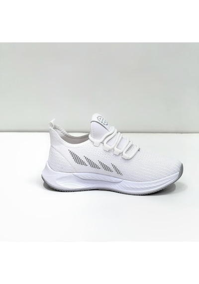 Wipper Ultra Hafif Triko Sneaker - Nefes Alan Ortopedik Poli Taban Kadın Yazlık Spor Ayakkabı Beyaz Buz Wipper Ultra Hafif Triko Sneaker - Nefes Alan Ortopedik Poli Taban Kadın Yazlık Spor Ayakkabı Beyaz Buz