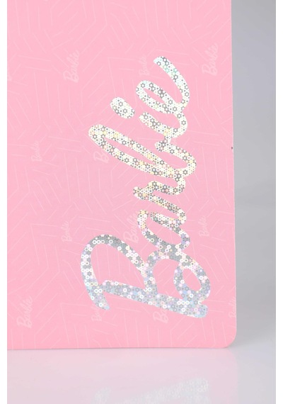 Dekomus İle Lisanslı Barbıe 60 Yaprak Çizgili Defter 13x21 Cm