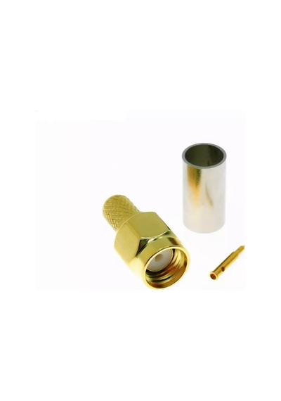 Sma Erkek Rg58 Sıkmalı Rf Konnektör Lmr195-Lmr200 Sm58