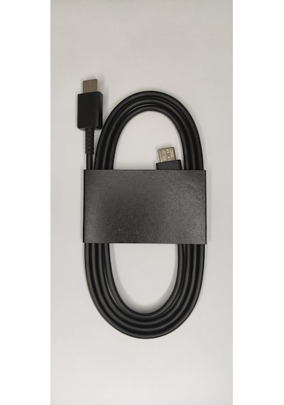 Samsung Uyumlu Çift Taraflı Type C Siyah Kablo Gh39-02111a