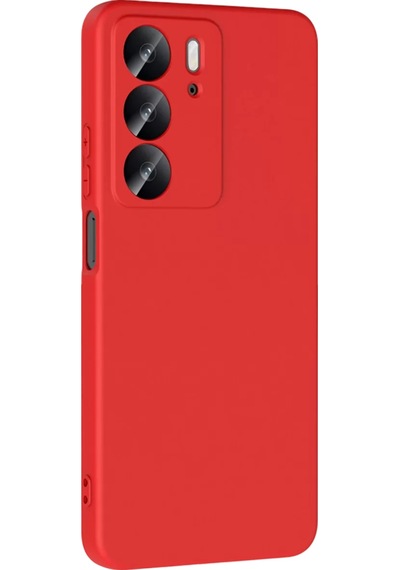 Newface Realme C75 4g First Silikon - Kırmızı