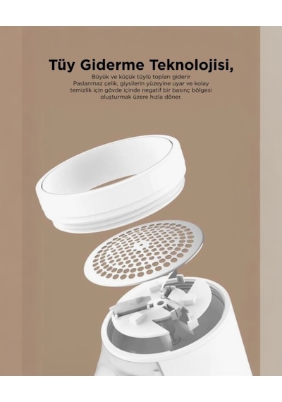 Torima 708 Şarjlı Tüy Ve Tiftik Temizleme Makinesi Açık Ahşap