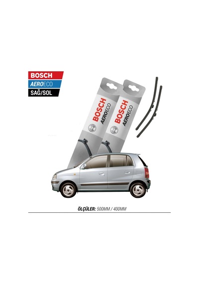 Hyundai Atos Silecek Takımı 1997-2008 Bosch Aeroeco