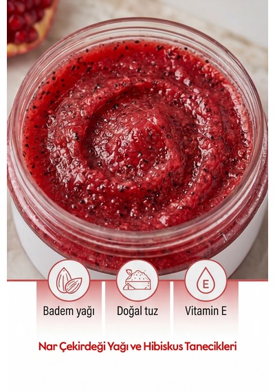 Nar Çekirdeği Yağlı Scrub 250 Ml
