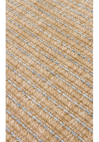 Eko Halı Ventura Vnt 01 Natural Blue Xw Sisal Görünümlü İç Ve Dış Mekan Uyumlu Hav Vermeyen Modern D