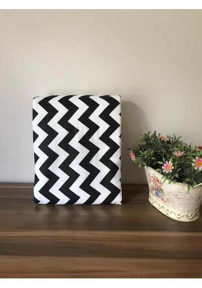 Ütü Masası Kılıfı İpli Stoperli Keçeli Örtüsü Bezi 55x140 Zebra