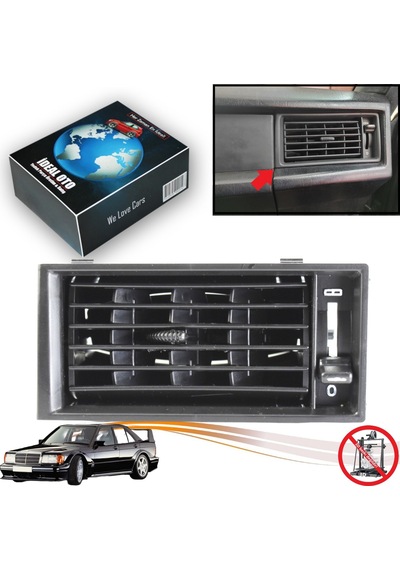 Mercedes 190 W201 İçin Sağ Havalandırma Klima Izgarası 3d Baskı Değildir